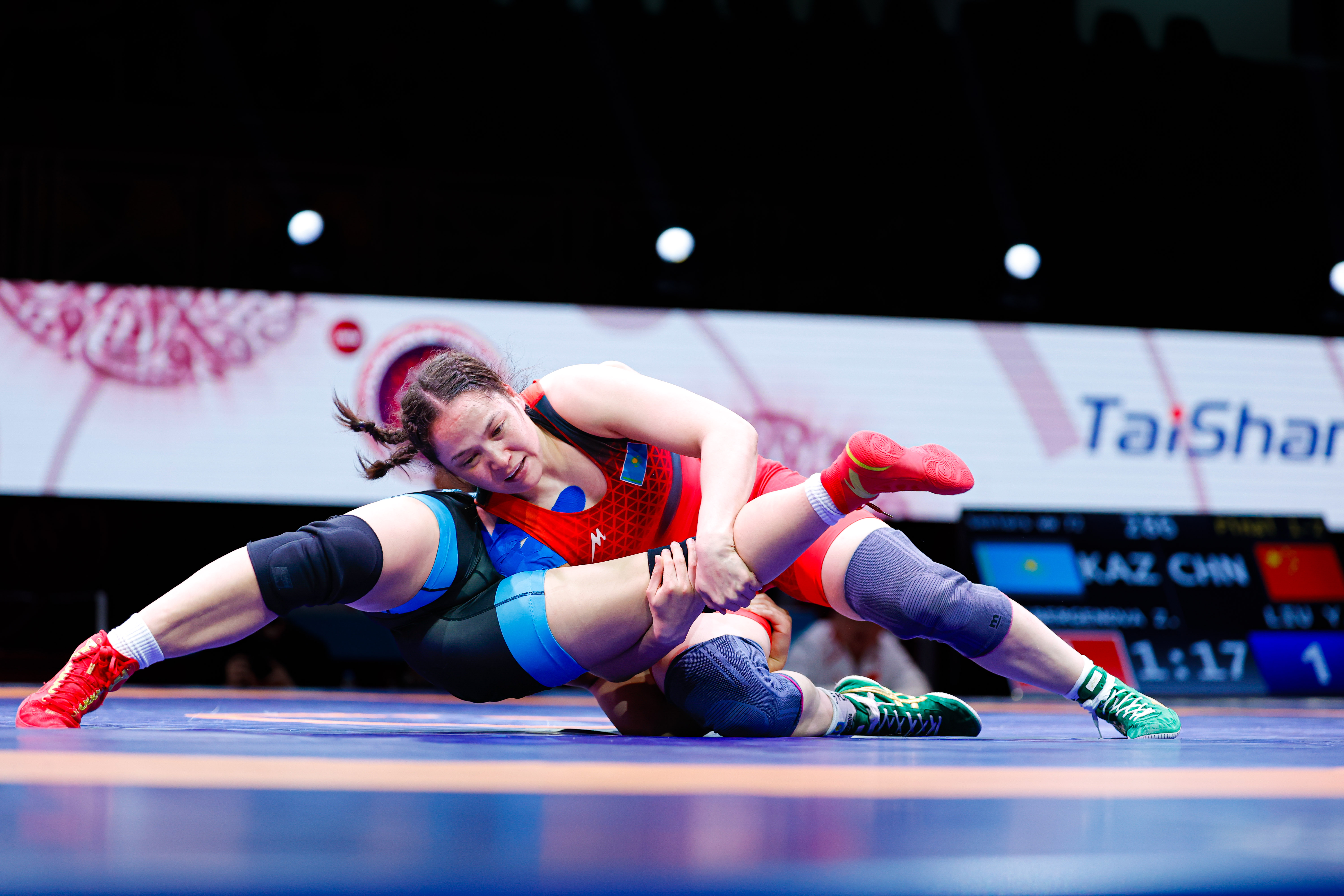 Wrestling Zhamila BAKBERGENOVA (KAZ)