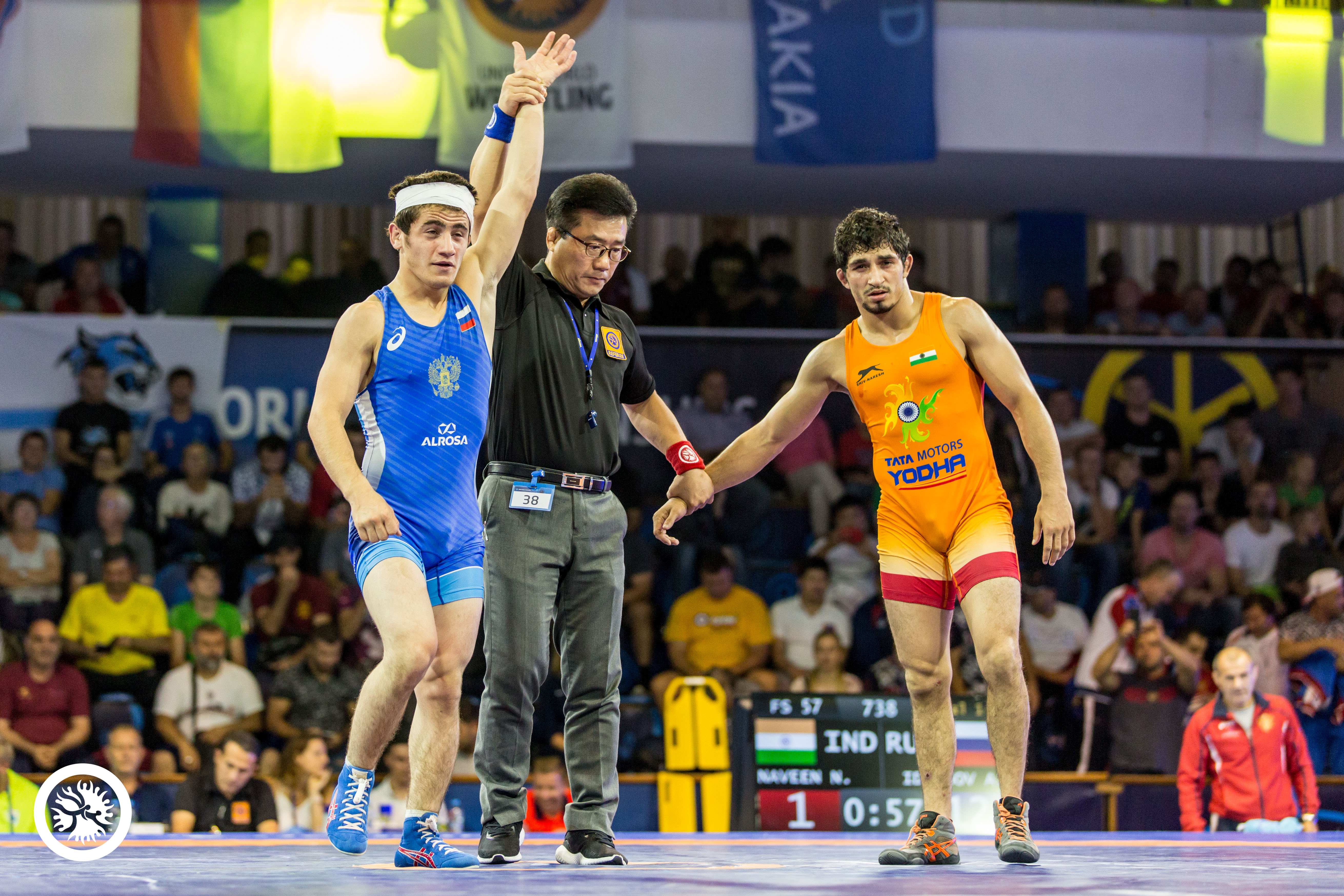 Wrestling Akhmed IDRISOV (RUS) 