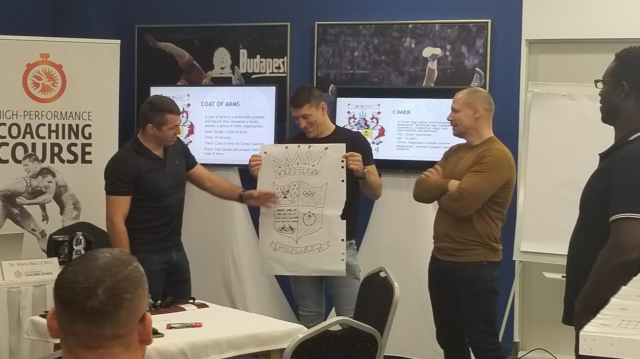 UWW sends experts to Hungary to run a high-performance coaching course