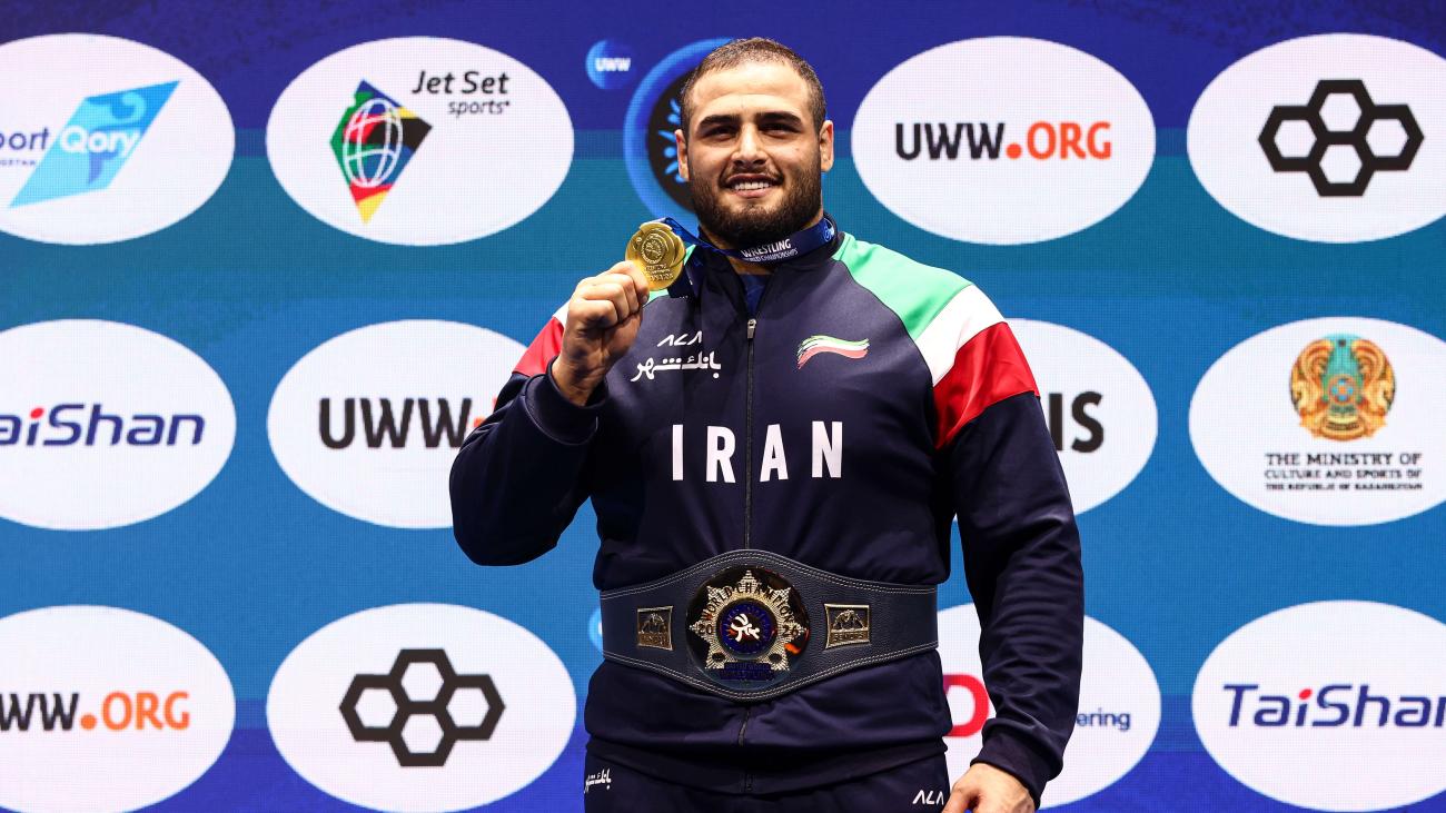 Hedayati Ushers New Era at 130kg with World Championships Gold