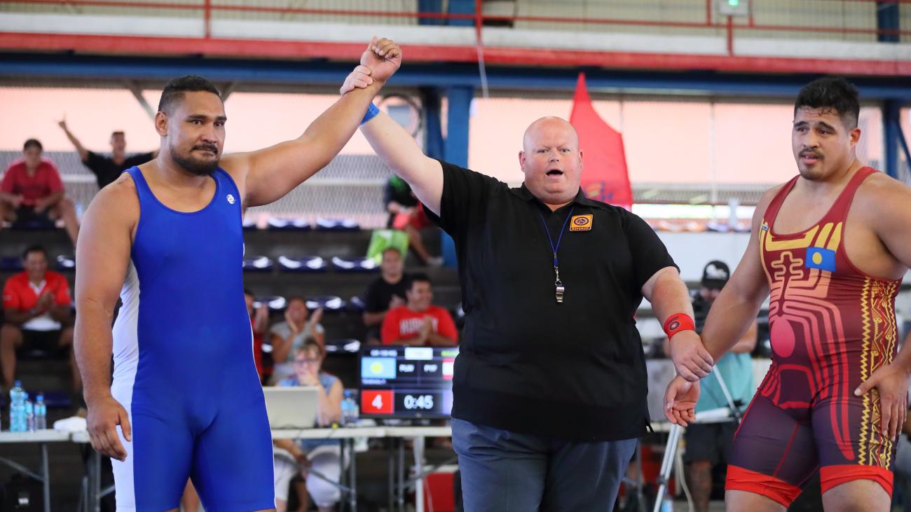 Tautu Flips Script on Temengil as Host French Polynesia Grabs Two Golds in Greco-Roman at Oceania Championships