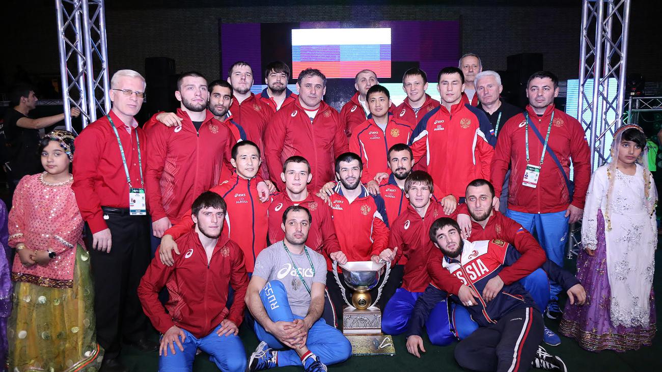 Russia Defeats Azerbaijan to Hoist First GR World Cup Since 2013