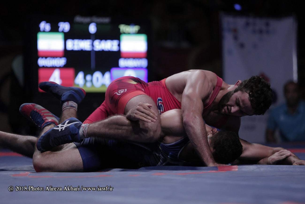 Gadzhimagomedov, Karimi, Kurbanaliev Give Iran FS League Title to Bimeh ...