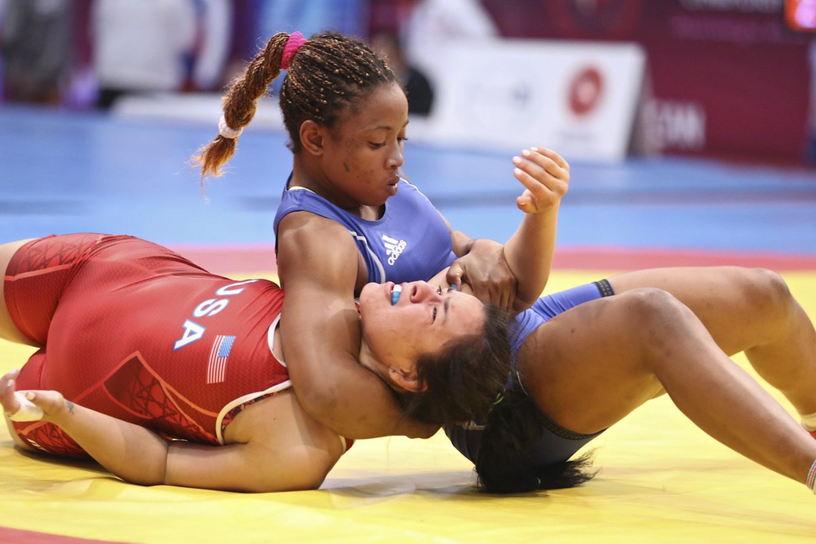 Interracial Wrestling