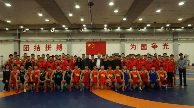Lalovic Visits Beijing, Chinese National Olympic Training Centre
