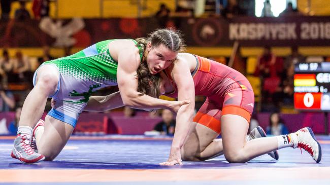 Friday Nights Euro C'ship Finals Set in Women's Wrestling 