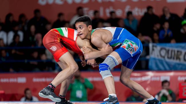 Georgia and Iran Place Two in Greco-Roman Finals