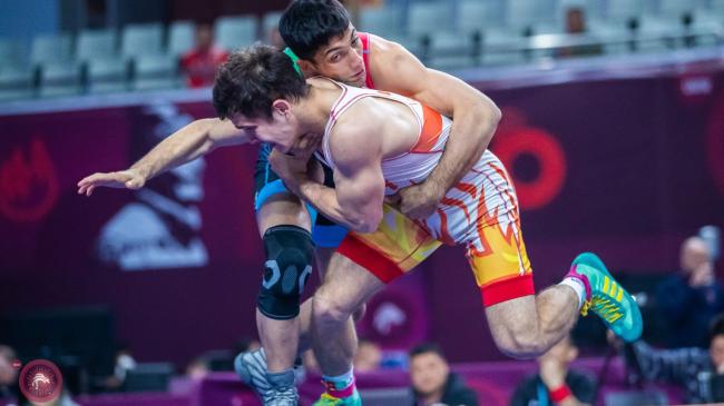 Younger Geraei Earns Shot at Asian Greco Gold; Iran, Uzbekistan Put 2 Each in Finals