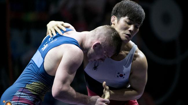 Olympic Champ Kim Remains Lone Non-European No. 1 Ranked Wrestler 