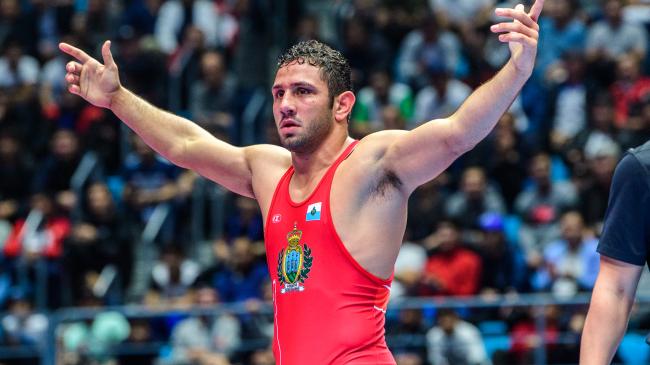 Amine Makes History by Qualifying San Marino for Tokyo 2020 by Making 86kg Semis
