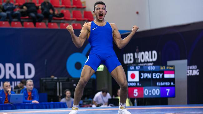 Elsayed Advances to Second World Final in 10 Days at #WrestleBudapest