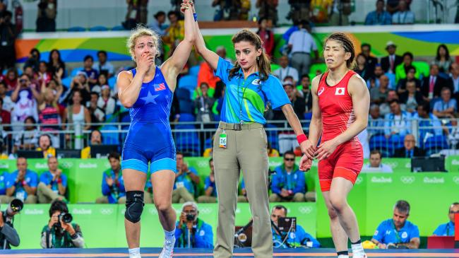Helen Maroulis Makes History, Upends Saori Yoshida at Rio 2016 