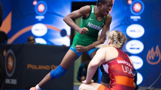 Adekuoroye Shuts Maroulis Out in Build Up to Tokyo Games