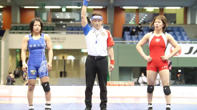 World Champ Sakurai Successfully Moves Up to 57kg, Upends Nanjo for 2nd National Title