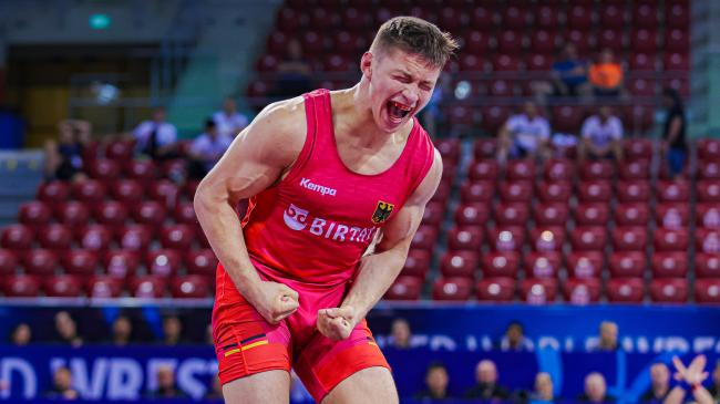 Nakaev wins Germany's first U20 Worlds gold in 23 years