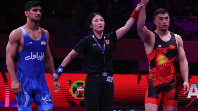 WATCH: 10 Greco-Roman finals from Asian Championships