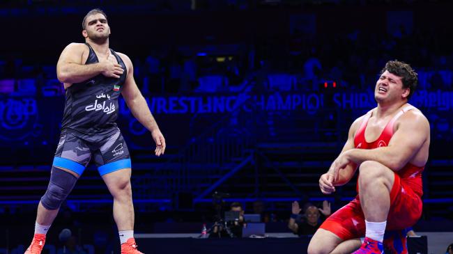 World Championships: Mirzazadeh finally topples giant Kayaalp; Makhmudov repeats