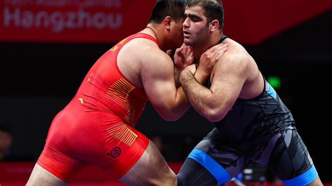 Iran bounces back to win two Asian Games golds in Greco-Roman 