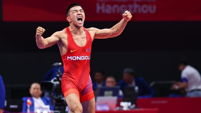 Tumur Ochir's 'god's gift' lands Asian Games gold