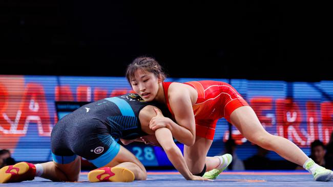 Asian Championships Day 3 Women's Wrestling Finals Set