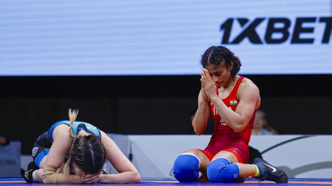 Vinesh makes successful drop to 50kg, earns shot at 3rd Olympics
