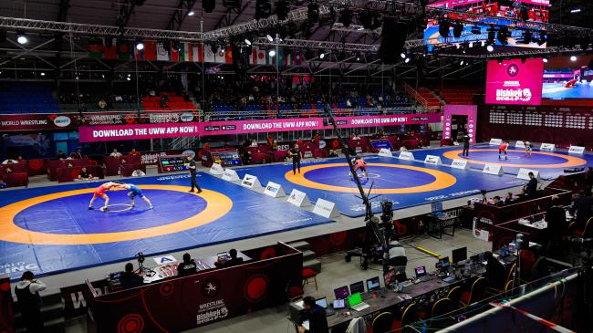 Asian Championships Day 5 Greco-Roman Finals Set