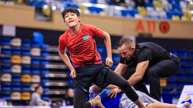 Kazakhstan dominates U17 World Grappling Championships 2024