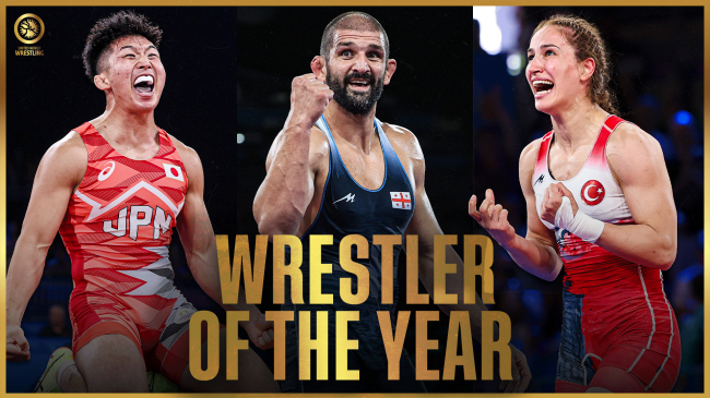 UWW's 2024 Wrestlers of the Year: Petriashvili, Tosun, Kusaka