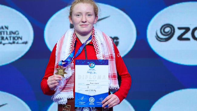 Coles, Canada's first U17 world champ, wants to be an inspiration
