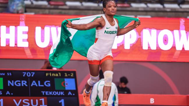 Nigeria perfect in Women's Wrestling; Egypt wins Freestyle title 