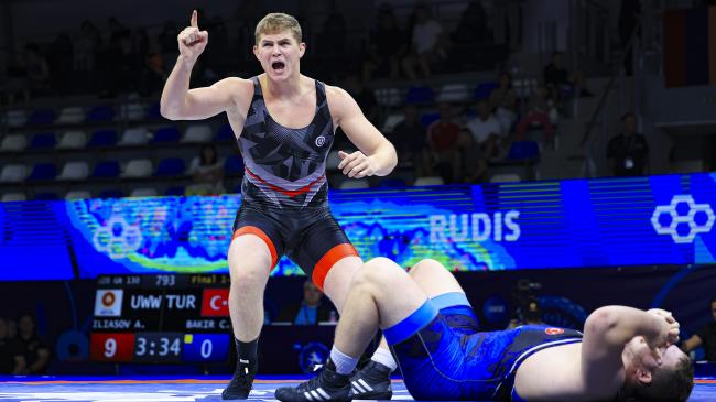 Iliasov levels up to win 130kg gold; Iran Greco champ again