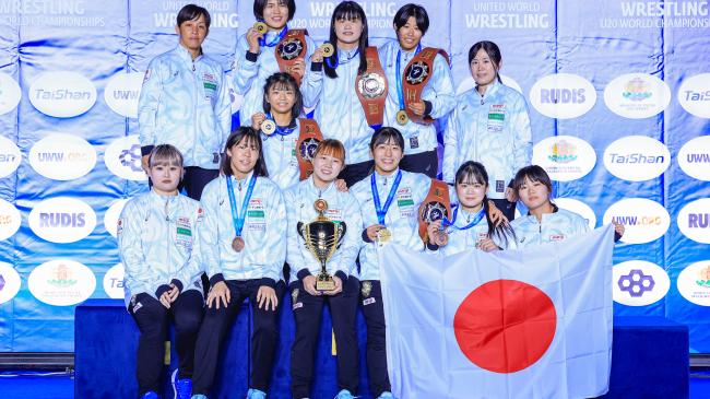 Japan defends U20 Worlds women's team title