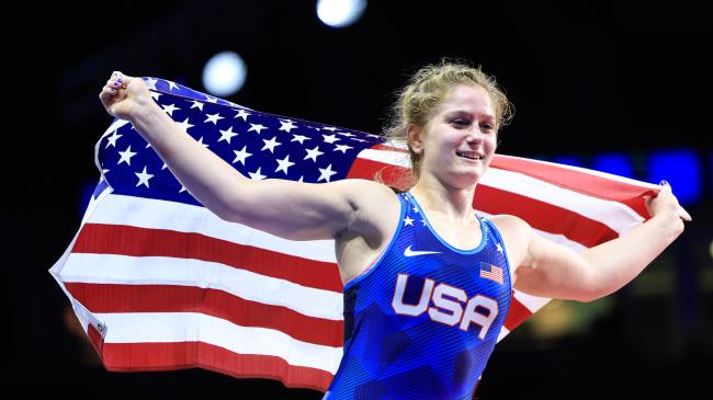 Paris Olympic Champ Elor Makes Winning Return After Child Birth