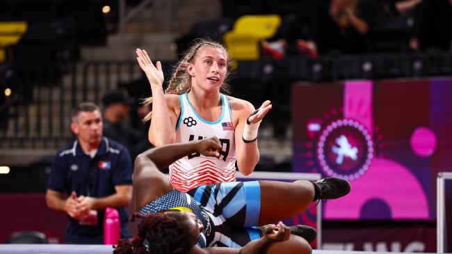 Welker Pins World Champ Reasco to Win Pan-Am Gold