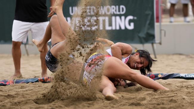 Pan-Am Beach Wrestling: Colombia, Ecuador Win 2 Golds Each