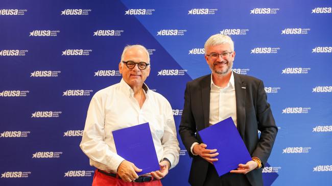 UWW and European University Sports Association Sign MoU