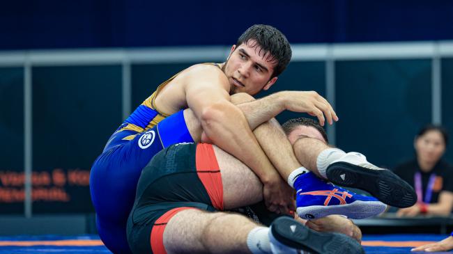 Tazhudinov Battles Back for Budapest Gold Ahead of World Championships
