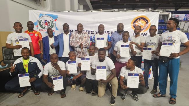 DR Congo Strengthen Coaches with UWW Level 1 Course