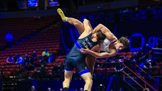 Khaslakhanau Ends Yakushenko's Reign to Win 97kg Gold at U23 World Championships