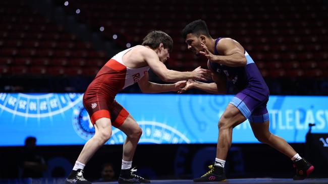 U23 Worlds: More First Indian to Enter Greco Final; Iliasov Dominates 130kg