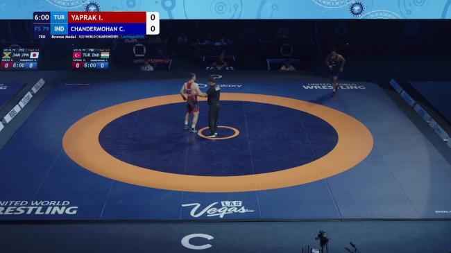 Ibrahim Metehan YAPRAK (TUR) vs. Chandermohan CHANDERMOHAN (IND) | 2026 U23 World Championships | Bronze Medal | FS 79Kg
