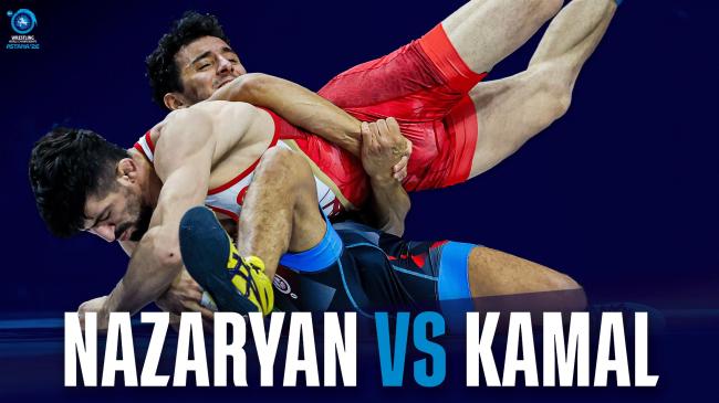 This is how Greco should be wrestled | Kerem KAMAL (TUR) vs. Edmond NAZARYAN (BUL)