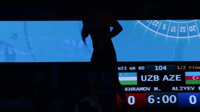 Mehroj BAKHRAMOV (UZB) vs. Elmir ALIYEV (AZE) | 2026 U23 World Championships | Semi Final | GR 60Kg