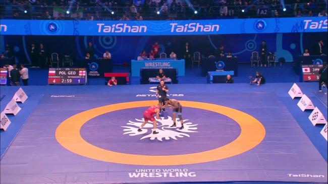 Zbigniew BARANOWSKI (POL) vs. Givi MATCHARASHVILI (GEO) | 2026 Senior World Championships | Quarter Final | FS 97Kg