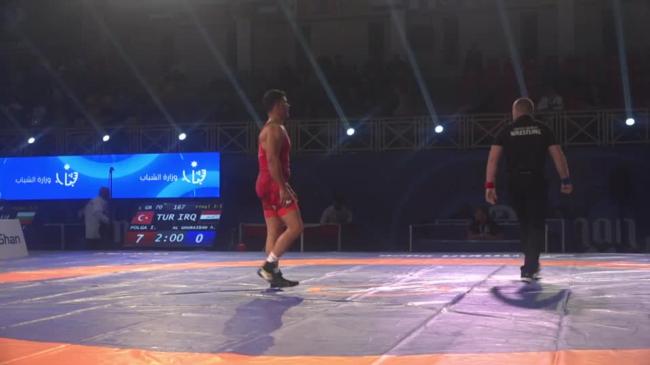Ibrahim POLGA (TUR) vs. Ali Kadhim Ali Khan AL GHURAIBAWI (IRQ) | VETERAN WORLD CHAMPIONSHIPS 2026 | Bronze Medal | GR 70Kg