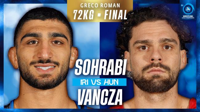 Krisztian Istvan VANCZA (HUN) vs. Seyed Danial Seyed Shamsollah SOHRABI (IRI) | 2026 Senior World Championships | Gold Medal | GR 72Kg