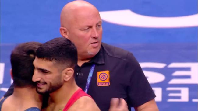 Seyed Danial Seyed Shamsollah SOHRABI (IRI) vs. Amantur ISMAILOV (KGZ) | 2026 Senior World Championships | Quarter Final | GR 72Kg