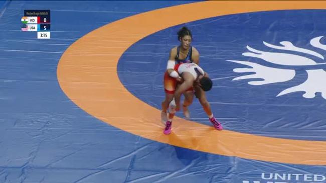Srishti SRISHTI (IND) vs. Kennedy Alexis BLADES (USA) | SENIOR WORLD CHAMPIONSHIPS 2026 | Repechage | WW 68Kg