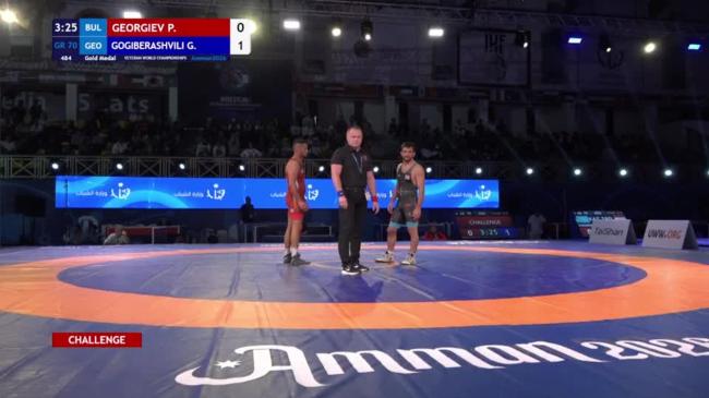 Petar Georgiev GEORGIEV (BUL) vs. Goga GOGIBERASHVILI (GEO) | VETERAN WORLD CHAMPIONSHIPS 2026 | Gold Medal | GR 70Kg