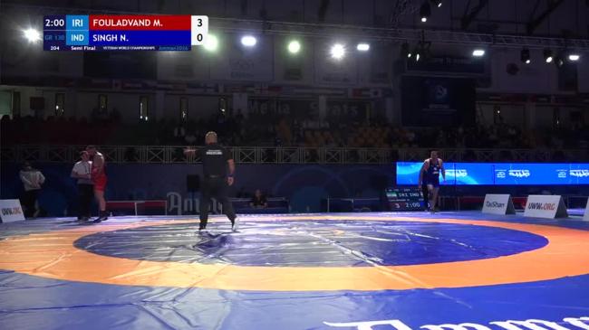 Mahmoudreza Amanolah FOULADVAND (IRI) vs. Narender SINGH (IND) | VETERAN WORLD CHAMPIONSHIPS 2026 | Semi Final | GR 130Kg